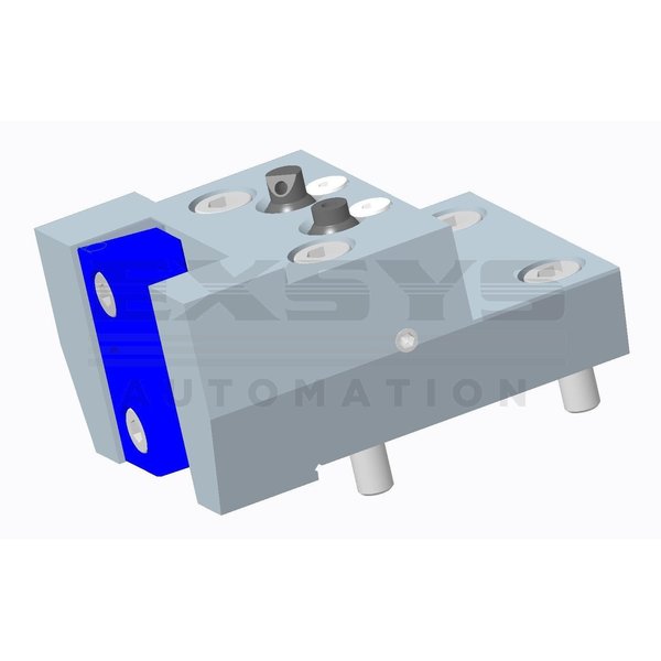 Eppinger Tool holder, straight, left hand offset rectangular transverse, external coolant supply 1 7.173.580